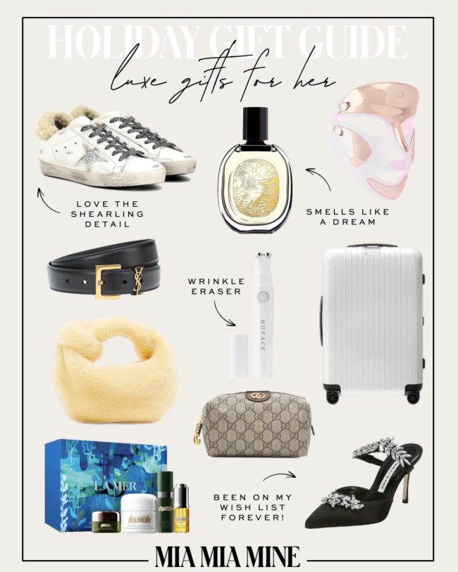 luxe holiday gifts for her