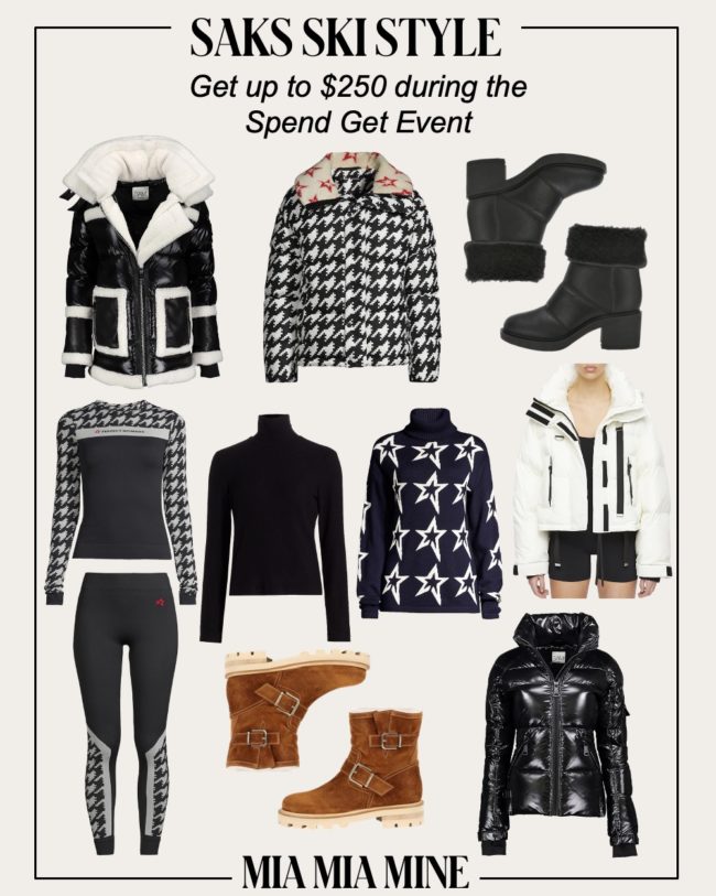 saks ski clothing