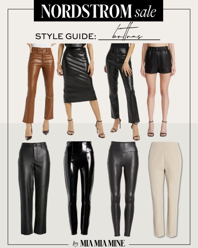nordstrom anniversary sale leather pants