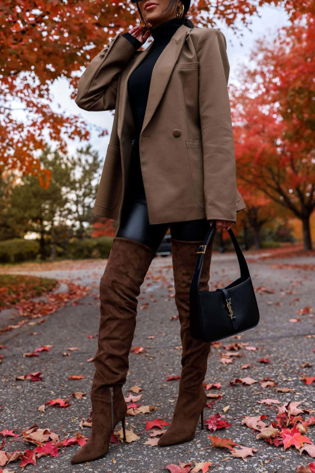 fashion blogger mia mia mine wearing brown suede jeffrey campbell boots from nordstrom