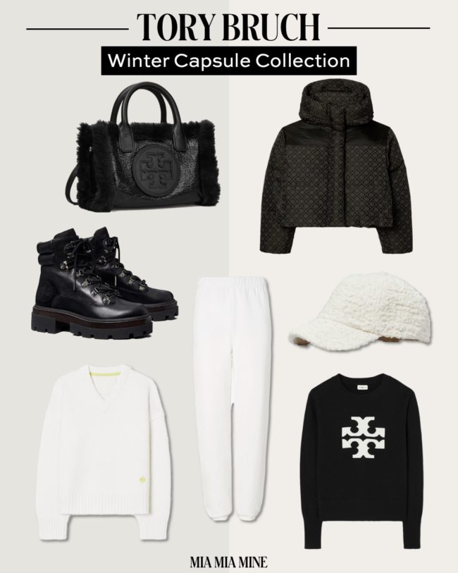 tory burch winter capsule collection