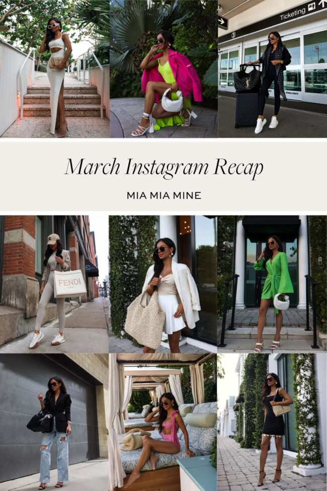 fashion blogger mia mia mine march instagram outfits