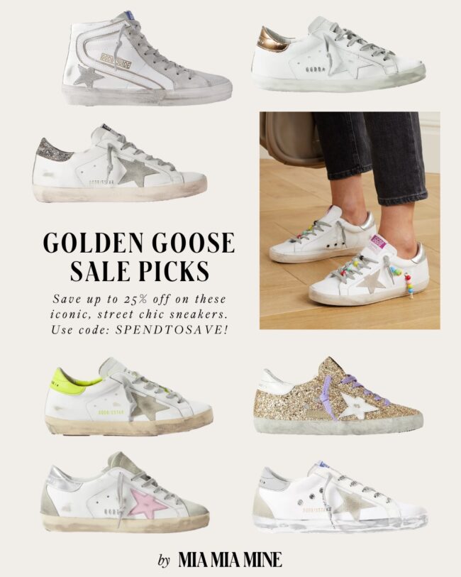 golden goose sneakers at net-a-porter