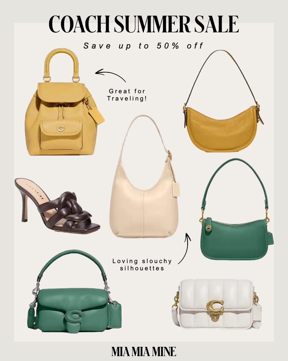 Coach items for 50% off: Affordable luxury bags, shoes, accessories with  great prices 