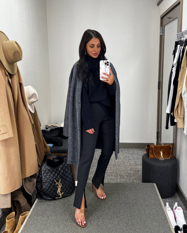 fashion blogger mia mia mine wearing a fall workwear outfit from the NSALE