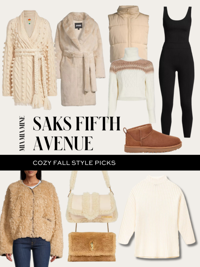 saks fifth avenue cozy fall style