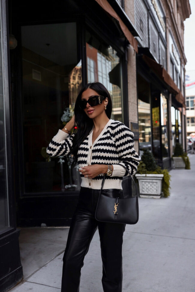 fashion blogger mia mia mine wearing a fall workwear outfit