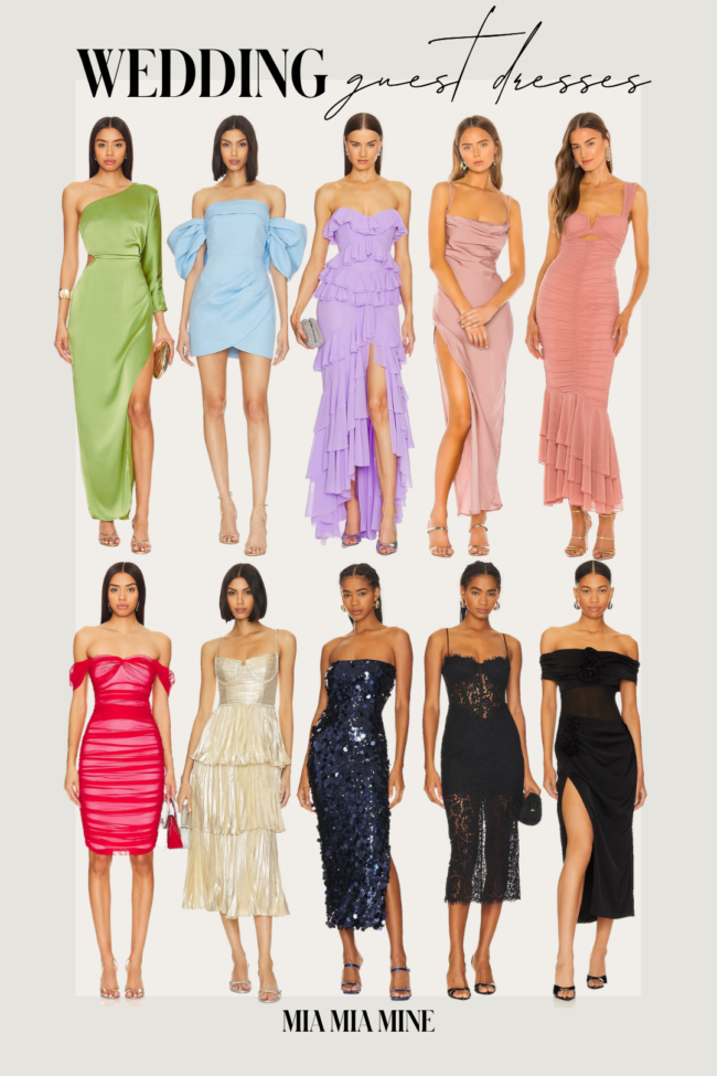 spring wedding guest dresses