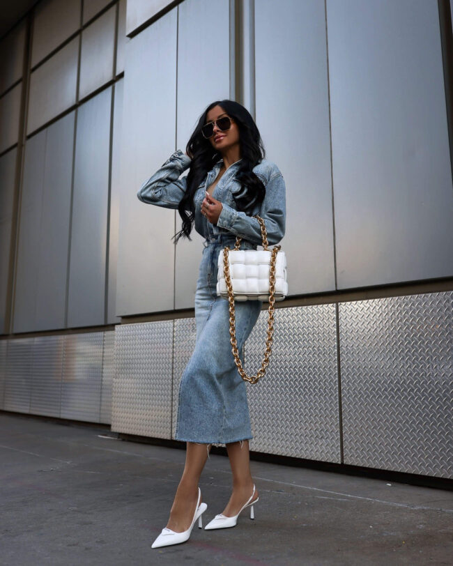 fashion blogger wearing prada white slingback heels from nordstrom