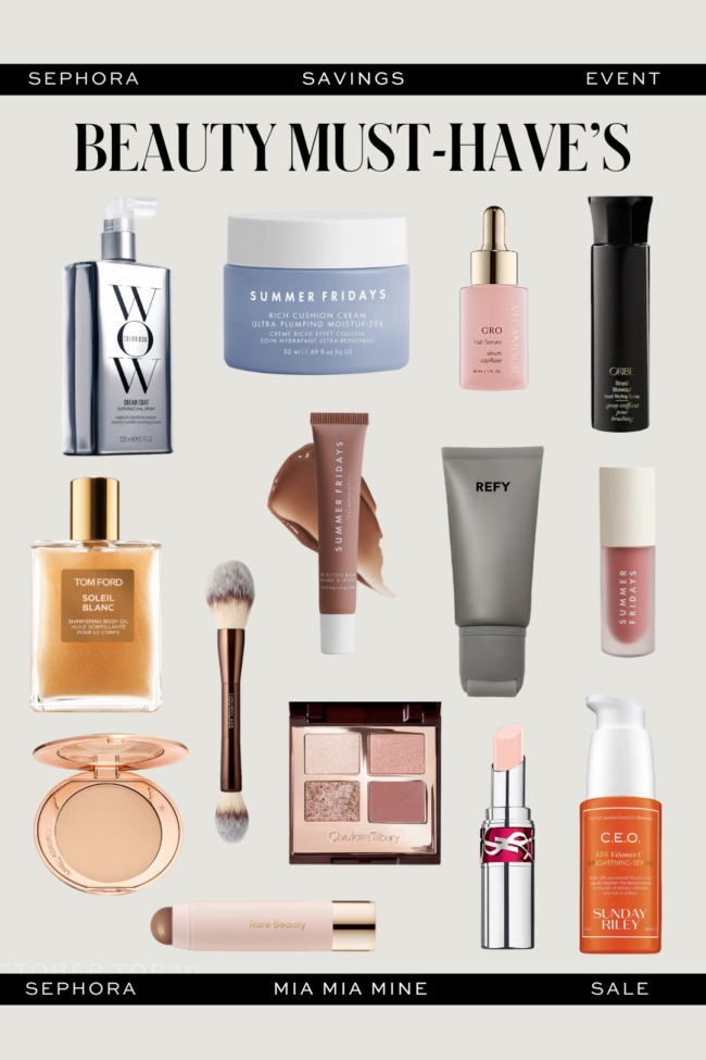 sephora savings event beauty picks