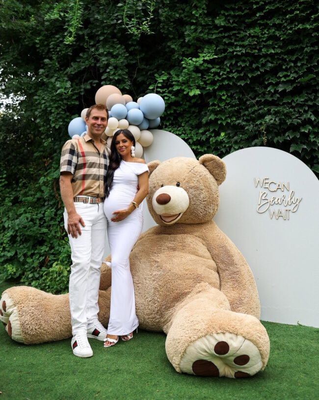 mia mia mine we can bearly wait baby shower