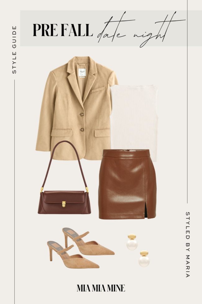 suede blazer outfit ideas