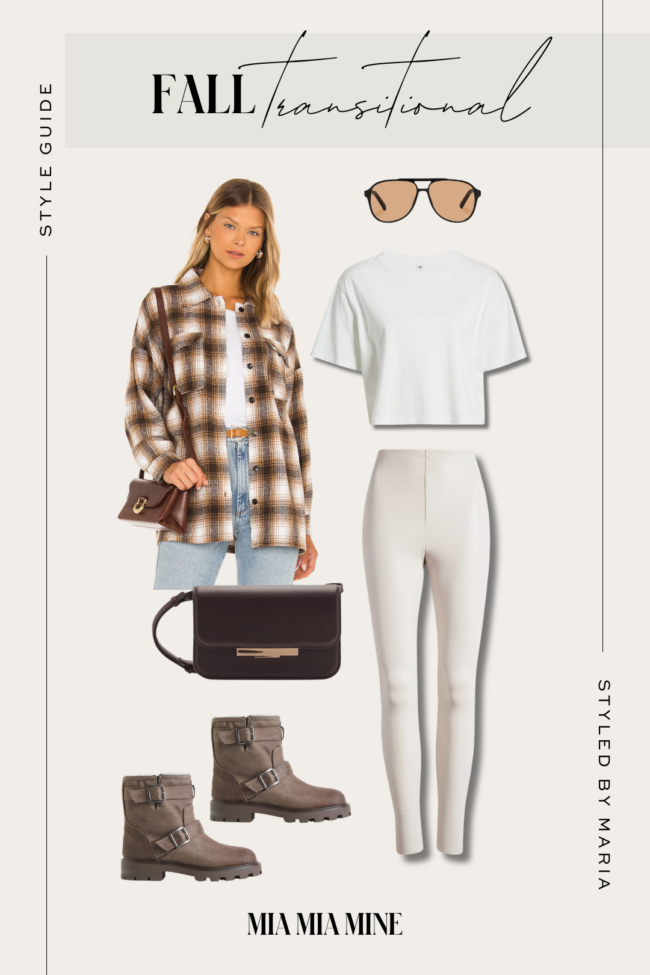 moto boots outfit for fall