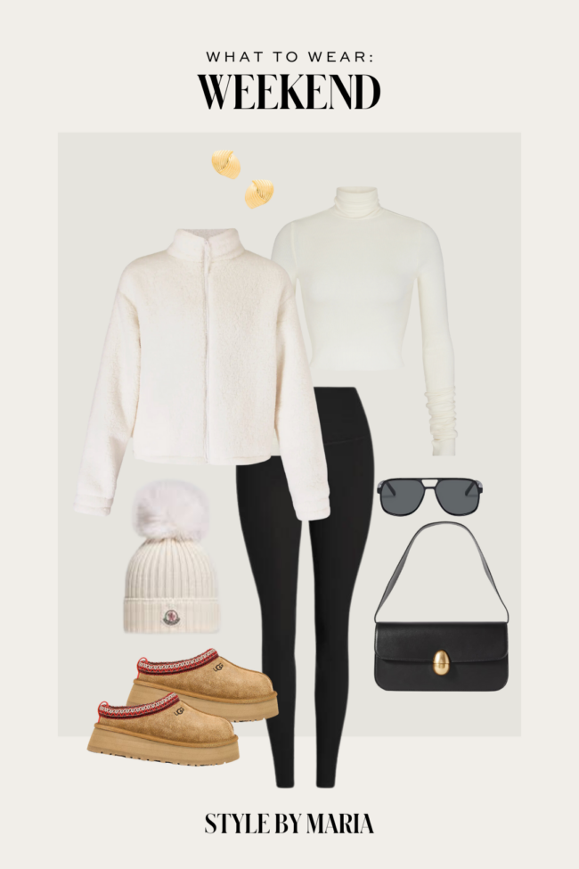 ugg tazz slippers outfit