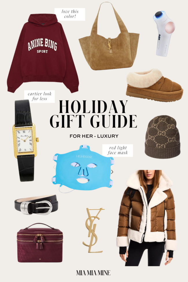 luxe christmas gifts for her