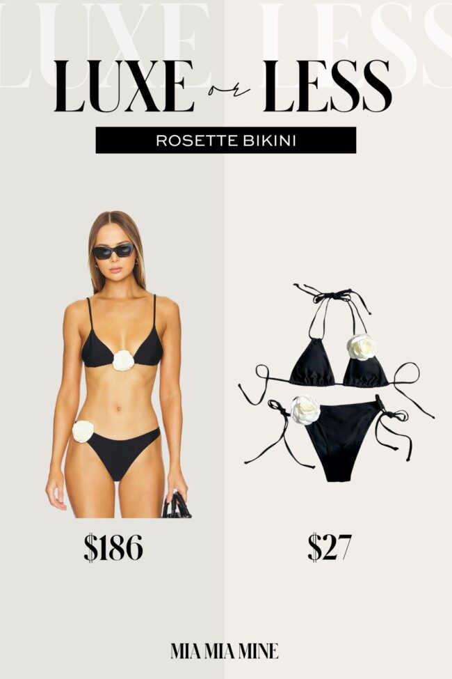 rosette swimsuit