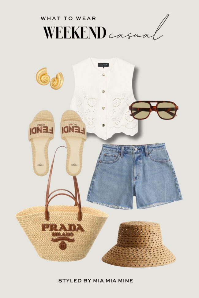denim shorts for summer