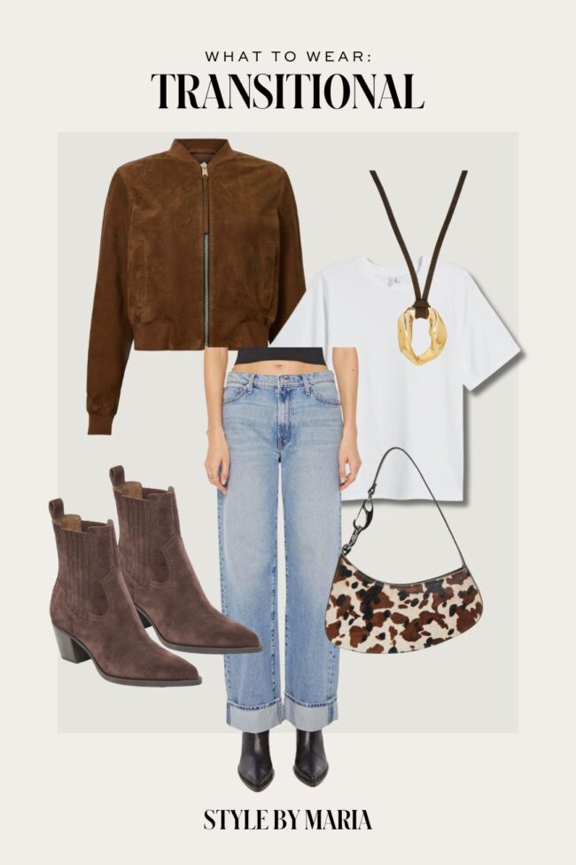 suede outfit ideas from the nsale
