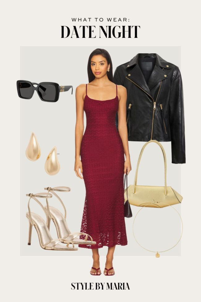 summer to fall date night outfit