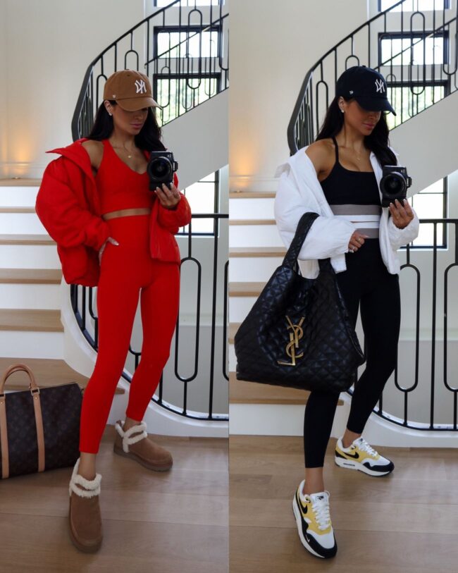 mia mia mine wearing a zella cropped jacket from the nordstrom sale