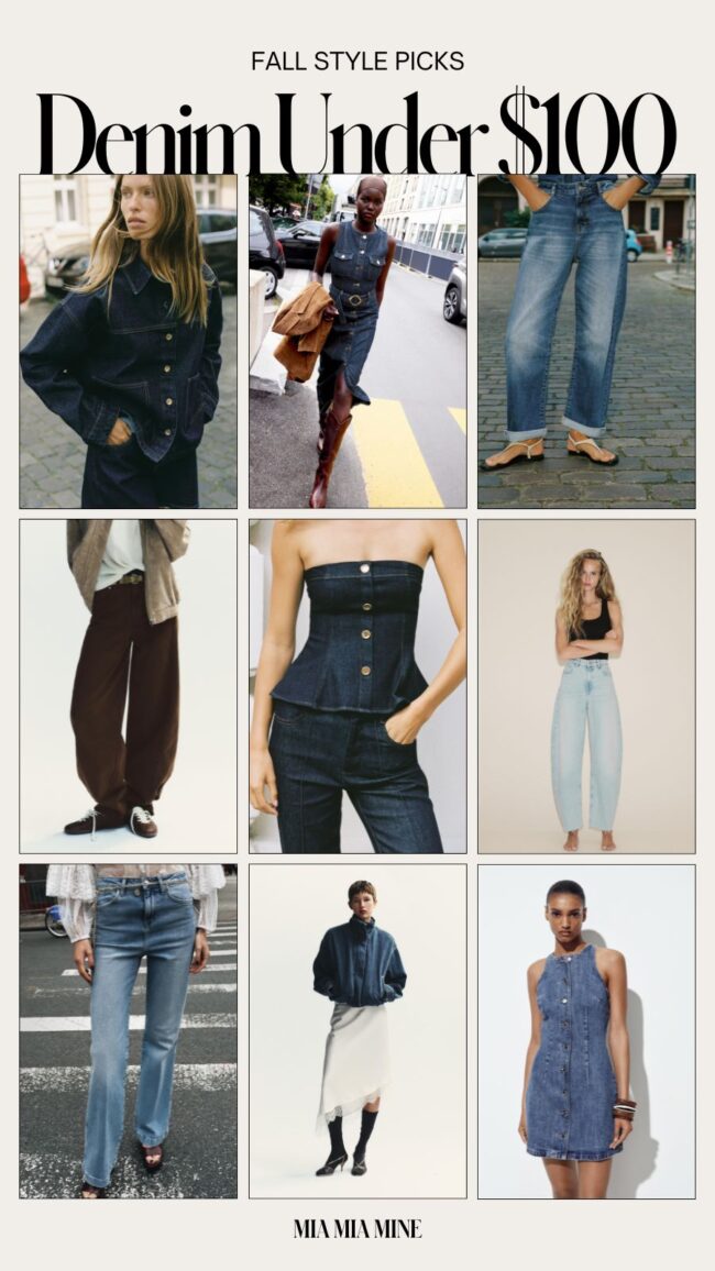 zara summer denim picks