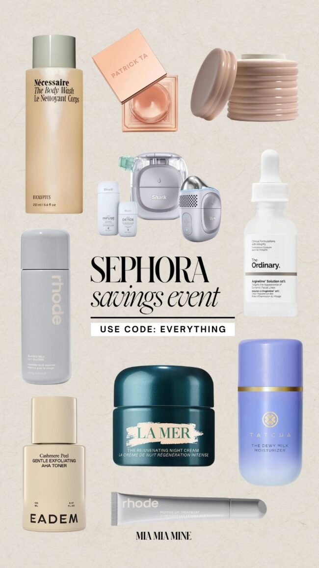 sephora savings event best skincare
