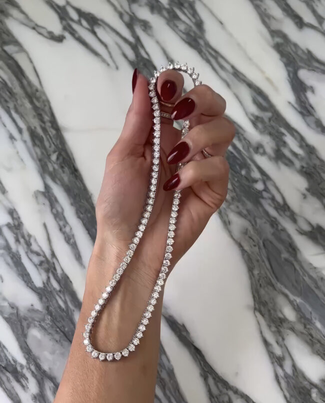 amazon tennis necklace