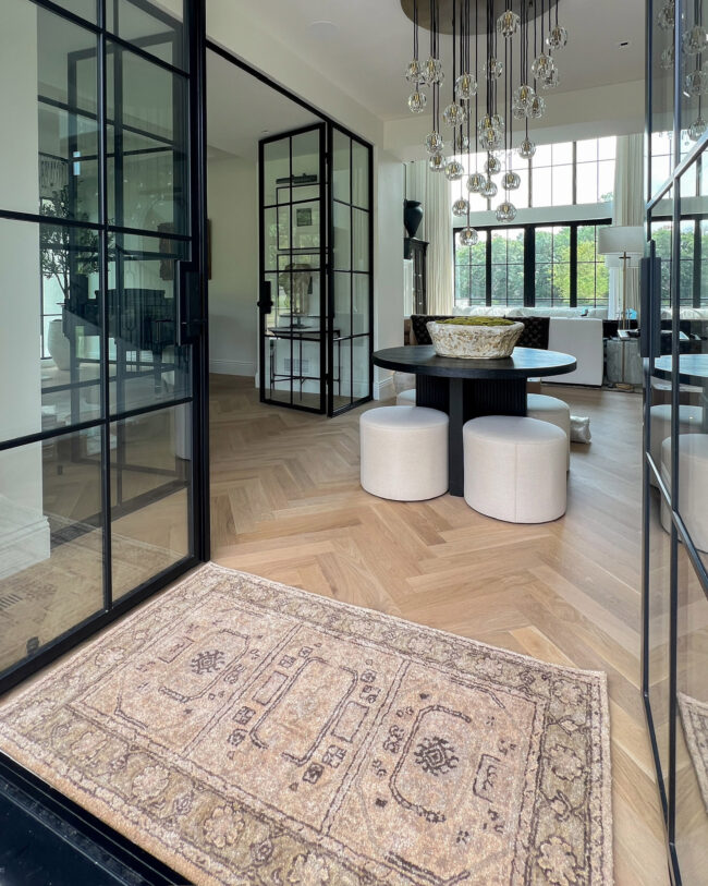 mia mia mine entryway rug in her new home