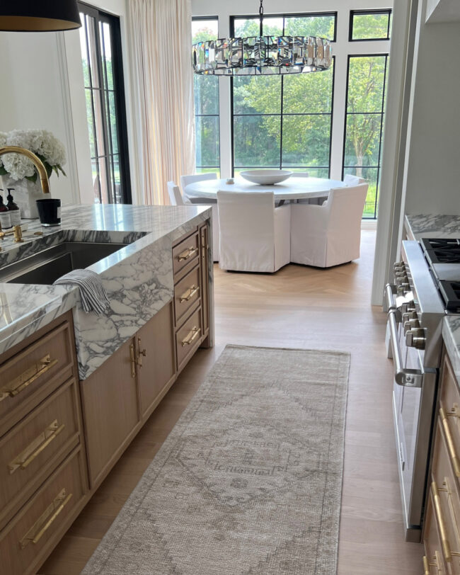 mia mia mine kitchen runner in her new home