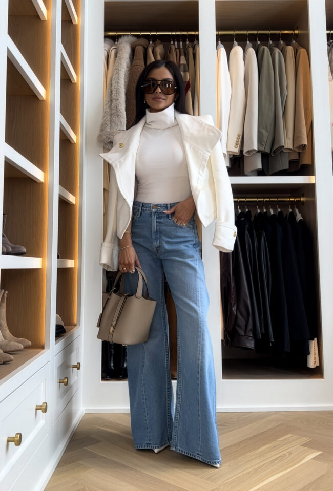 mia mia mine wearing mother lemon twist jeans