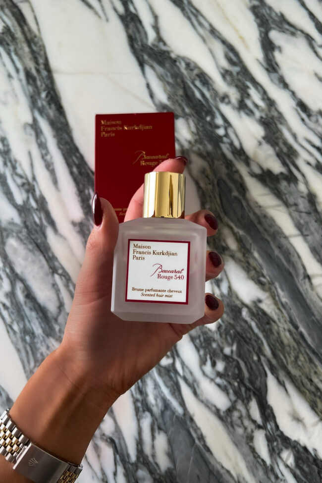 baccarat rouge 540 hair mist