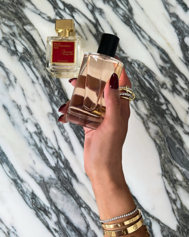 salt and stone perfume that smells like baccarat rouge