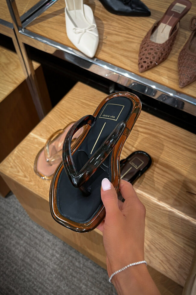 dolce vita jelly flip flops
