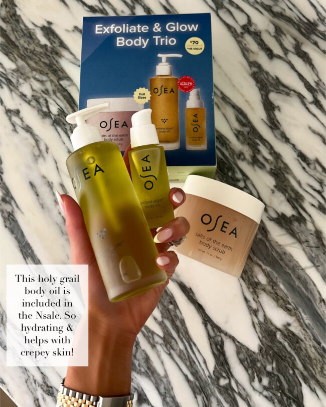 osea body oil set from the nsale