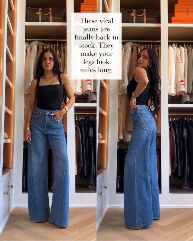 brunette fashion blogger wearing mother lemon twist jeans
